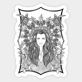 Amphitrite goddess of the sea Sticker